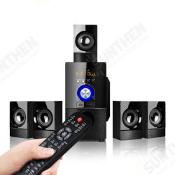 H5872B 5.1 bluetooth Speaker 30W Wooden Subwoofer LED Display FM Radio Timer Shutdown Function Home Theater Speaker H5872B 5.1 bluetooth Speaker 30W Wooden Subwoofer LED Display FM Radio Timer Shutdown Function Home Theater Speaker
