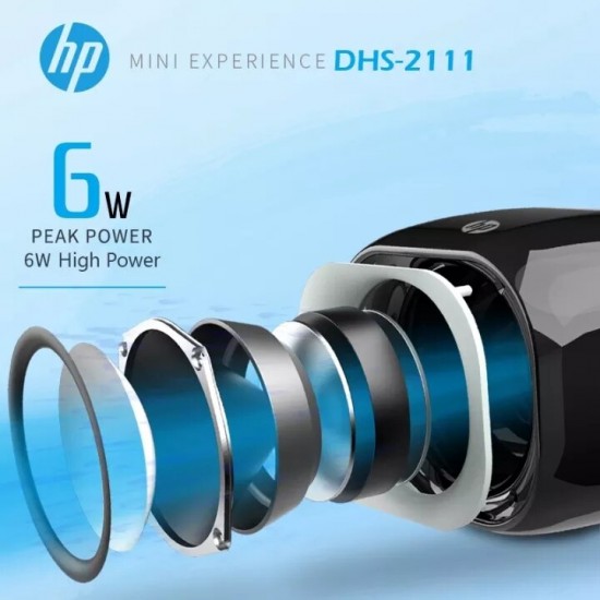 HP DHS2111 Multimedia Speaker Mini USB Stereo Surround Sound Three-band Equalization Desktop Speaker for Laptop Computer