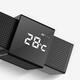 M28 Portable Wireless bluetooth Speaker Dual Units LED Display Alarm Clock FM Radio TF Card Smart Touch Speaker with Mic