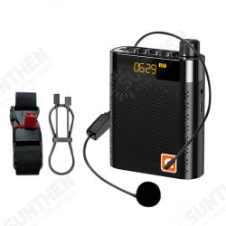 K6 Portable bluetooth 5.0 Speaker Professional Voice Amplifier with Microphone FM Radio Hi-Fi Sound 2000mAh Battery Life K6 Portable bluetooth 5.0 Speaker Professional Voice Amplifier with Microphone FM Radio Hi-Fi Sound 2000mAh Battery Life