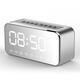 MX-22 LED Clock Mirror Wireless bluetooth Speaker 1800mAh TF Card FM Raido Subwoofer MX-22 LED Clock Mirror Wireless bluetooth Speaker 1800mAh TF Card FM Raido Subwoofer