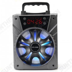 LED Display Portable bluetooth Wireless Speaker Subwoofer TF Card Alarm LED Display Portable bluetooth Wireless Speaker Subwoofer TF Card Alarm