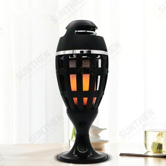 LED Flame Atmosphere Speaker Lamp Wireless bluetooth Speaker 2000mAh IP65 Waterproof Speaker LED Flame Atmosphere Speaker Lamp Wireless bluetooth Speaker 2000mAh IP65 Waterproof Speaker