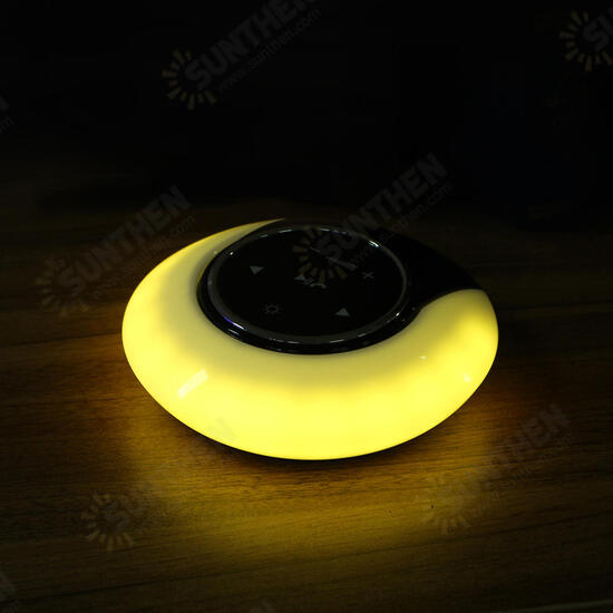 LED Wireless bluetooth Speaker 180 Degree Rotating Lamp Speakers With LED Lights