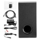 LK-SW65D 6.5 inch 60W Powered bluetooth Subwoofer Compact Speaker Deep Base Built-in Amplifier Home Audio Theater for TV Optical RCA