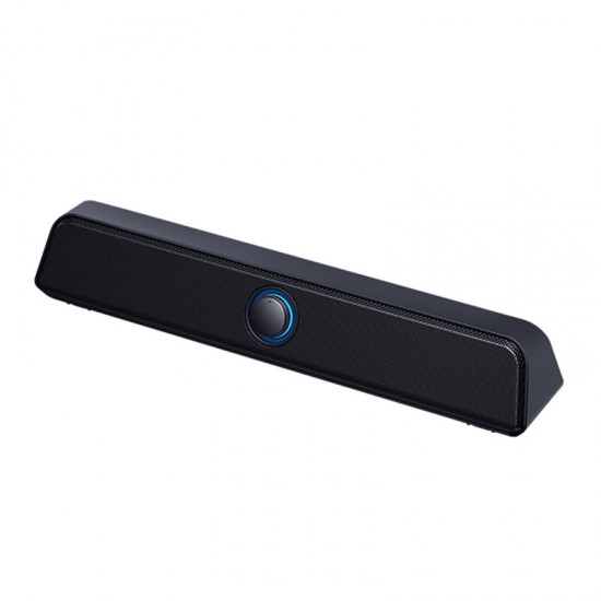 L023S 6W bluetooth Speaker Dual Drivers Bass Stereo Sound Bar USB Power 3.5mm AUX Home Surround SoundBar Speaker for PC Theater TV