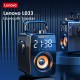 L033 bluetooth Speaker Alarm Clock Digital Display DSP 5.0 3D Sound Bass Subwoofer FM Radio Clock Soundbar for Bedroom