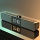 TS2 Portable bluetooh Speaker Wired Speaker LED Display Alarm Clock Bass Speaker 3.5mm AUX Desktop Speaker