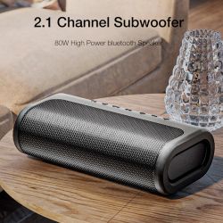 V18 80W Portable Wireless bluetooth 5.0 Speaker High Power Bass Subwoofer 10400mAh Capacity TWS Interconnection IPX5 Waterproof Outdoor Speaker Multiple Playback Modes V18 80W Portable Wireless bluetooth 5.0 Speaker High Power Bass Subwoofer 10400mAh Capacity TWS Interconnection IPX5 Waterproof Outdoor Speaker Multiple Playback Modes