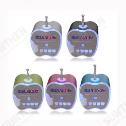 Mini Apple Shaped USB/TF Card LED FM Radio Speaker Mini Apple Shaped USB/TF Card LED FM Radio Speaker