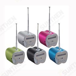 Mini Apple Shaped USB/TF Card LED FM Radio Speaker Mini Apple Shaped USB/TF Card LED FM Radio Speaker