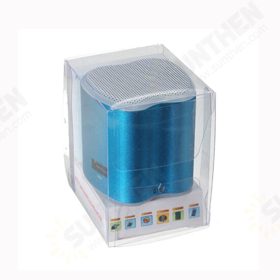 Mini Apple Shaped USB/TF Card LED FM Radio Speaker Mini Apple Shaped USB/TF Card LED FM Radio Speaker