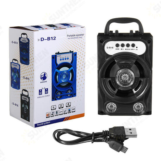 Mini Wireless bluetooth Speaker Stereo Portable Outdoor Speaker LED Support FM Radio TF Card Mini Wireless bluetooth Speaker Stereo Portable Outdoor Speaker LED Support FM Radio TF Card