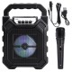 Portable 60Hz-15KHz 2400 mAh Rechargeable bluetooth 4.2+EDR Speaker FM Radio MP3 High-power Subwoofer