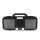 Portable LED Light bluetooth 5.0 Speaker Super Bass Multiple Mode Loudspeaker with Mic Portable LED Light bluetooth 5.0 Speaker Super Bass Multiple Mode Loudspeaker with Mic