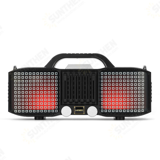 Portable LED Light bluetooth 5.0 Speaker Super Bass Multiple Mode Loudspeaker with Mic Portable LED Light bluetooth 5.0 Speaker Super Bass Multiple Mode Loudspeaker with Mic