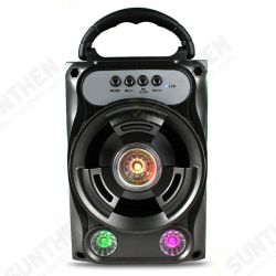 Portable Wireless bluetooth Speaker Colorful Light Dual Unit Stereo Bass Party Outdoors Speaker