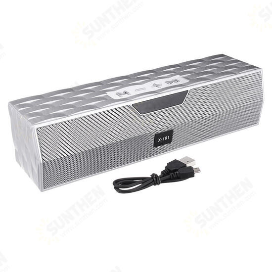 Portable Wireless bluetooth Speaker Stereo Heavy Bass TF Card Noise Reduction Handsfree With HD Mic