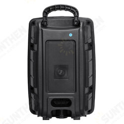 QS-825 8 Inch LED Display Portable bluetooth 5.0 Wireless Speaker Loud Outdoor Wired Microphone with TF Card USB Radio QS-825 8 Inch LED Display Portable bluetooth 5.0 Wireless Speaker Loud Outdoor Wired Microphone with TF Card USB Radio