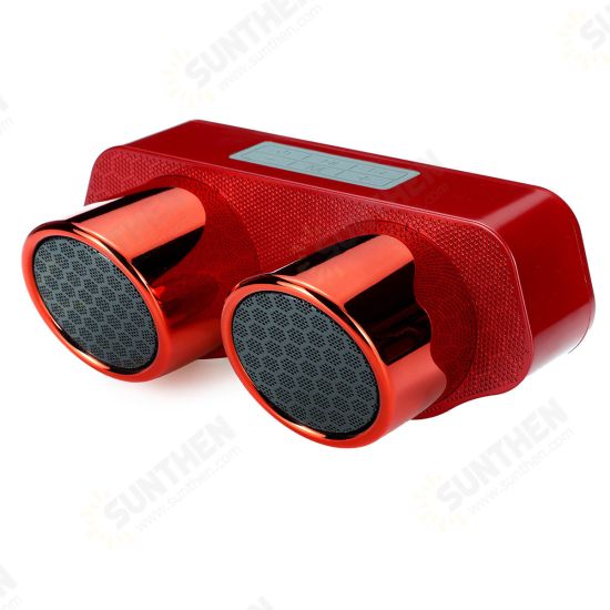 Rechargeable Portable Wireless bluetooth Speaker FM Radio TF Card CSR5.0 Super Bass Sound Stereo Speaker with Mic