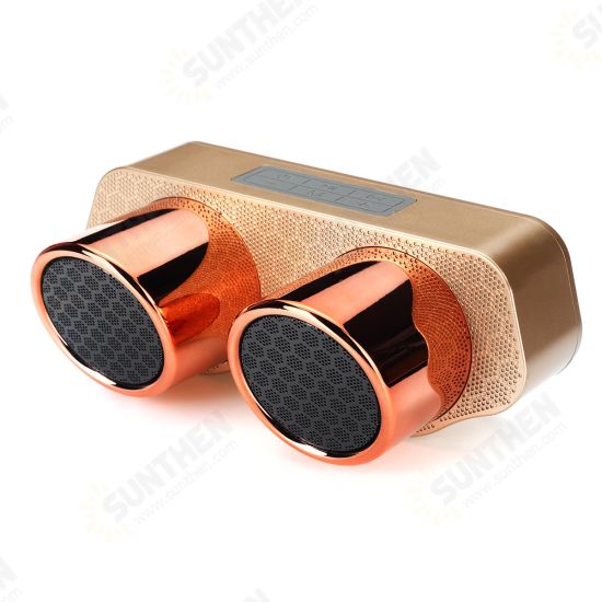 Rechargeable Portable Wireless bluetooth Speaker FM Radio TF Card CSR5.0 Super Bass Sound Stereo Speaker with Mic