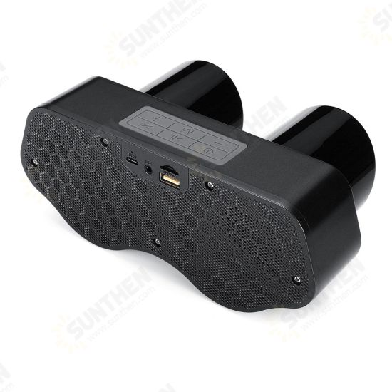 Rechargeable Portable Wireless bluetooth Speaker FM Radio TF Card CSR5.0 Super Bass Sound Stereo Speaker with Mic