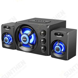 D-208 3.5mm Audio bluetooth 2.1 Channel Bass LED Light Computer Speaker Support TF U-Disk D-208 3.5mm Audio bluetooth 2.1 Channel Bass LED Light Computer Speaker Support TF U-Disk