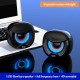 SA-A9 Mini Computer Speaker USB Wired bluetooth Loudspeakers Speakers 4D Stereo Sound Surround Soundbox for PC Laptop Notebook