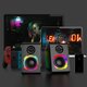 SH20 bluetooth Speaker RGB Lighting Game Desktop Dual Speaker Surround Bass Stereo Support USB TF Card AUX Subwoofer