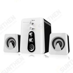 HC-807 2.1 Computer Speaker Mini USB Power 3D Stereo Bass Subwoofer Speakers HC-807 2.1 Computer Speaker Mini USB Power 3D Stereo Bass Subwoofer Speakers