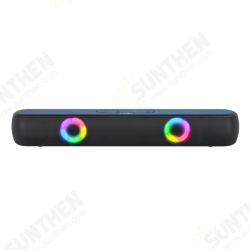 B320 Speaker TWS bluetooth V5.0 Surround Sound Bass FM Mode USB Driver TF Card AUX Input Soundbar RGB Light Desktop Loudspeaker for PC Laptop Music B320 Speaker TWS bluetooth V5.0 Surround Sound Bass FM Mode USB Driver TF Card AUX Input Soundbar RGB Light Desktop Loudspeaker for PC Laptop Music
