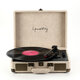 Vinyl Turntable Record Player LP Disc bluetooth Portable Leather Gramophone Phonograph Speaker 3.5mm Antique Retro Vinyl Turntable Record Player LP Disc bluetooth Portable Leather Gramophone Phonograph Speaker 3.5mm Antique Retro
