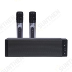 W-100 20W bluetooth 5.0 Speaker Wireless Microphone Home Theater Soundbar Speaker TF Card AUX Portable bluetooth Karaoke Speaker W-100 20W bluetooth 5.0 Speaker Wireless Microphone Home Theater Soundbar Speaker TF Card AUX Portable bluetooth Karaoke Speaker