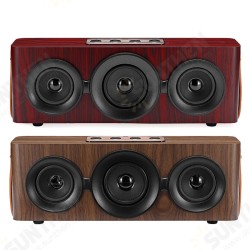 Wooden Wireless bluetooth Speaker Stereo Subwoofer Sound FM Radio TF Card Handsfree With Mic Wooden Wireless bluetooth Speaker Stereo Subwoofer Sound FM Radio TF Card Handsfree With Mic