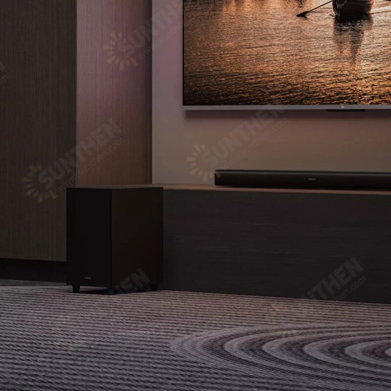 430W bluetooth 5.0 SoundBar 6.5 Inches Subwoofer Home Theater TV Speaker 3.1 Channel 7 Sound Units Multi-input Interface