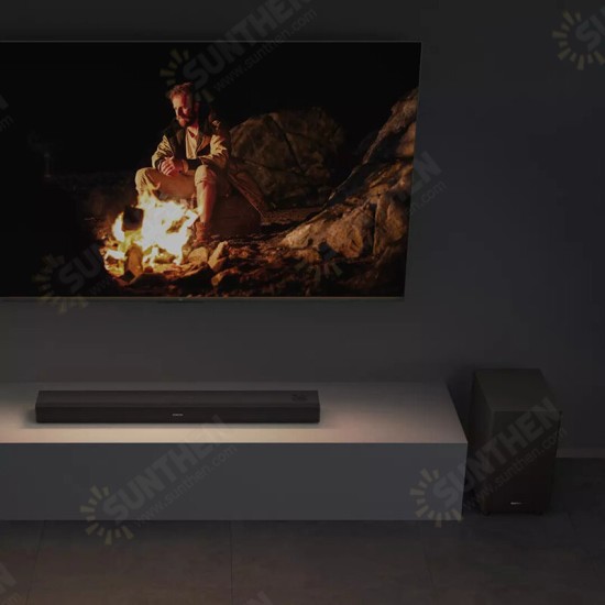 430W bluetooth 5.0 SoundBar 6.5 Inches Subwoofer Home Theater TV Speaker 3.1 Channel 7 Sound Units Multi-input Interface