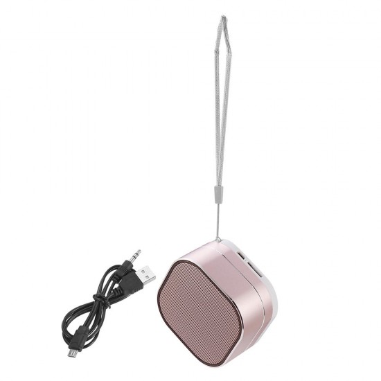 Y-Q3 Portable 3W 3.5mm Audio Jack Wireless bluetooth 5.0 Speaker Stereo Sound Bass Headphone Supported TF Card With Mic