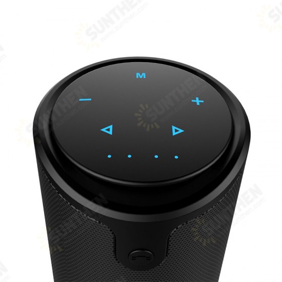 S8 Powerful bluetooth Speaker HIFI Music Box Portable Wireless Subwoofer Speaker with Silicone Case Support TWS TF Card Power Bank