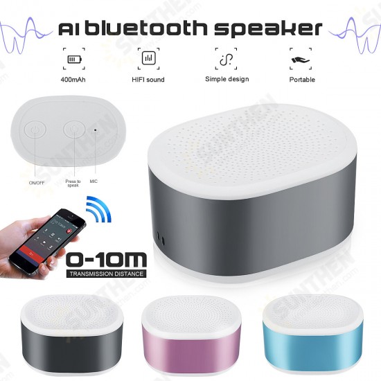 bluetooth Speaker Wireless Speaker Desktop HiFi Sound Mini Portable Speaker with Microphone