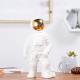 Ceramic Space Man Sculpture Astronaut Cosmonaut Vase Ornament Statue Money Pot