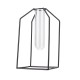Creative Hanging Test Tube Glass Vase Hydroponic Flower Container + Base Holder