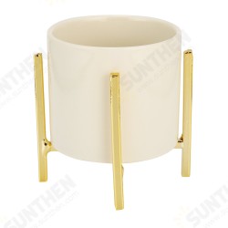 Desktop Ceramic Vase Metal Stents Multi-placed Decoration for Home Desktop Ceramic Vase Metal Stents Multi-placed Decoration for Home