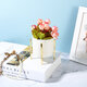 Desktop Ceramic Vase Metal Stents Multi-placed Decoration for Home