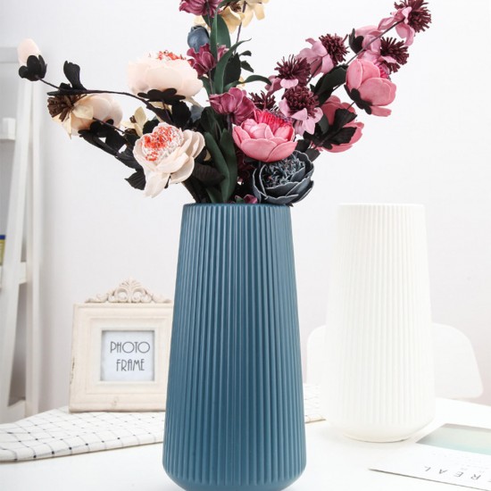 Geometric Nordic Origami Imitation Ceramic Flower Pot Indoor Dining Room Office Decor