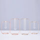 Glass Test Tube Glass Vase Pot Container Holder Plants Flowers Desk Decor Gift