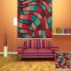 PAG Abstract Color Wall Decor Window Curtain Roller Shutters Print Painting Roller Blind Background