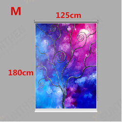 PAG Roller Shutters Painting Branch Roller Blind Background Wall Window Decor Drawing Curtain PAG Roller Shutters Painting Branch Roller Blind Background Wall Window Decor Drawing Curtain