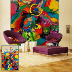 PAG Roller Shutters Visual Impact Painting Roller Blind Background Wall Decor Window Curtain PAG Roller Shutters Visual Impact Painting Roller Blind Background Wall Decor Window Curtain