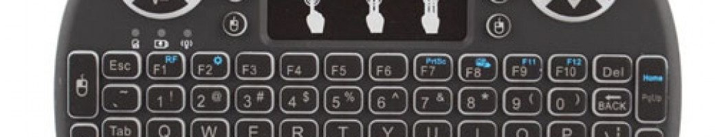 Mini Keyboard & Remote
