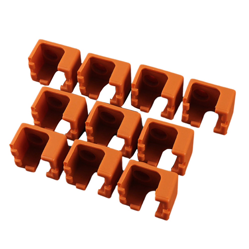 10Pcs-Coffee-Silicone-Case-for-Hotend-Heating-Block-Protective-Cover-280-for-3D-Printer-1609378-3